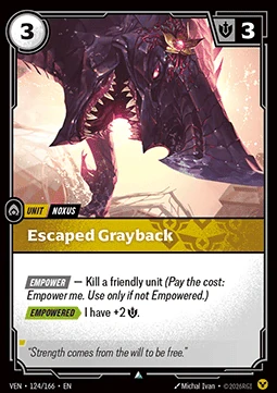Escaped Grayback