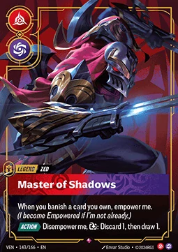 Zed, Master of Shadows (V.1 - Rare)