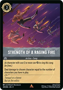 Strength of a Raging Fire - foil