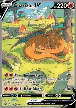 Charizard V (SWSH 260) - EXCELLENT