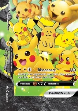 Pikachu V-UNION (SWSH 141) - GOOD