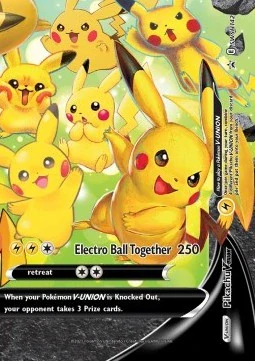 Pikachu V-UNION (SWSH 142) - GOOD
