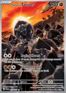 Paldean Tauros (PAL 218) - GOOD