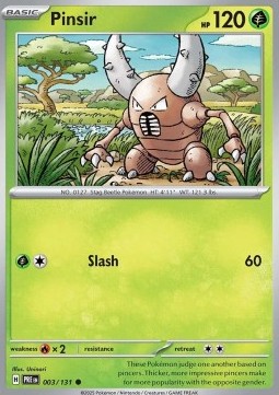 Pinsir (PRE 003) - REVERSE HOLO