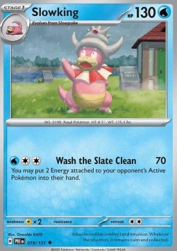 Slowking (PRE 019) - REVERSE HOLO