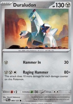 Duraludon (PRE 069) - REVERSE HOLO