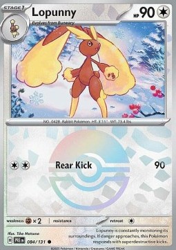 Lopunny (xPRE 084) - POKEBALL