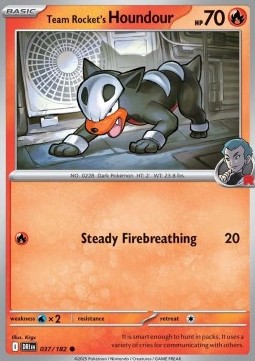 Team Rocket's Houndour (DRI 037)