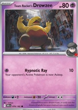 Team Rocket's Drowzee (DRI 079)