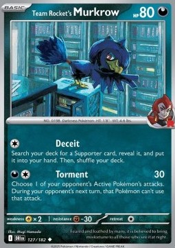 Team Rocket's Murkrow (DRI 127)