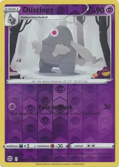 Dusclops (BRS 061) - REVERSE HOLO
