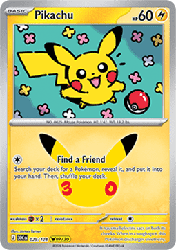 Pikachu (30C 029)