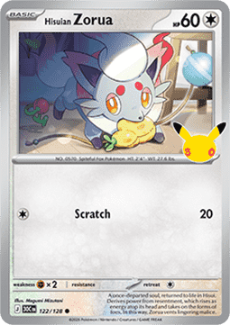 Hisuian Zorua (30C 122)