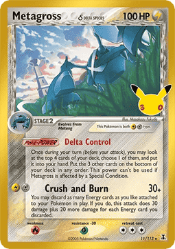 Metagross δ Delta Species (30C DS 11)