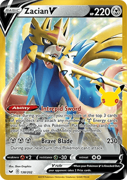 Zacian V (30C SSH 138)