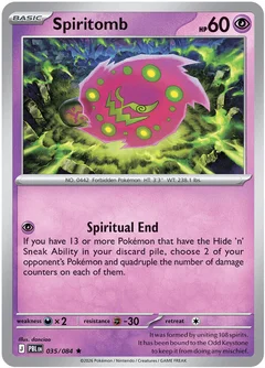 Spiritomb (PBL 035) - HOLO