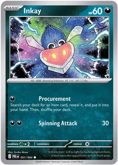 Inkay (PBL 051) - REVERSE HOLO