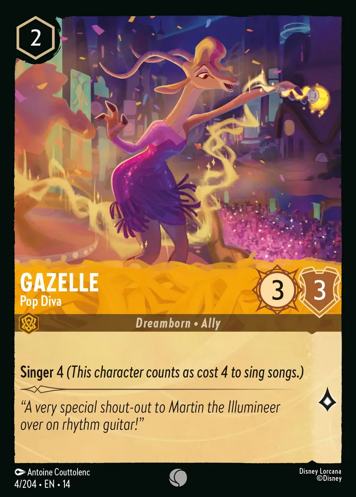 Gazelle – Pop Diva - foil