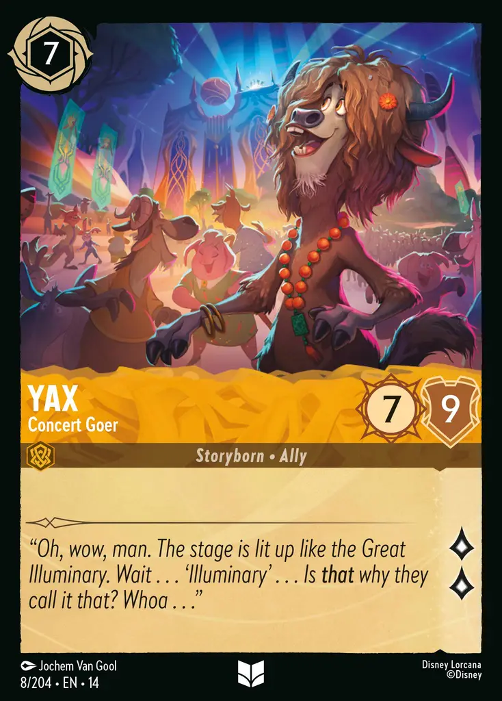 Yax – Concert Goer - foil