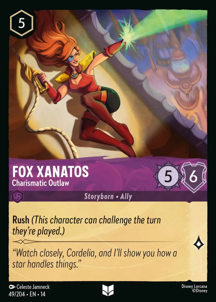 Fox Xanatos - Charismatic Outlaw - foil