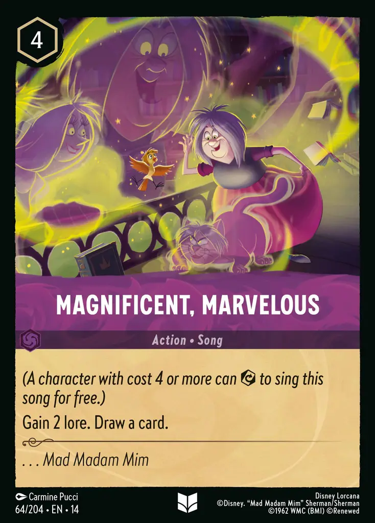 Magnificent, Marvelous - foil