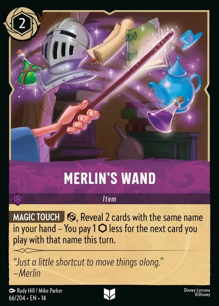 Merlin's Wand - foil