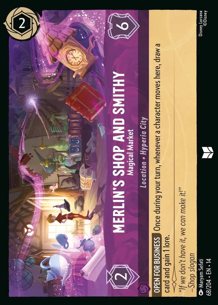 Merlin's Shop and Smithy - Magical Market