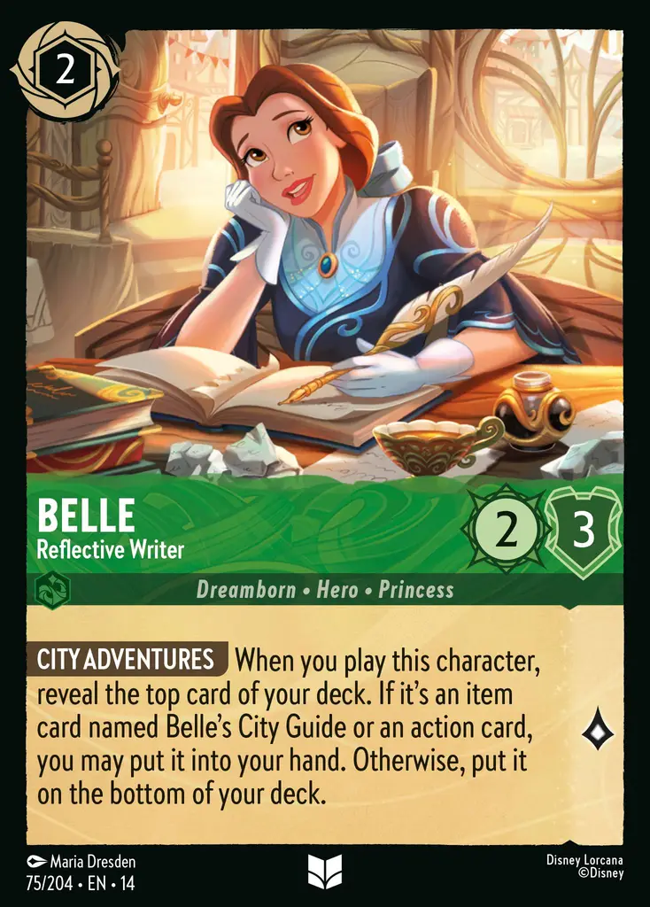 Belle - Reflective Writer (V.1)