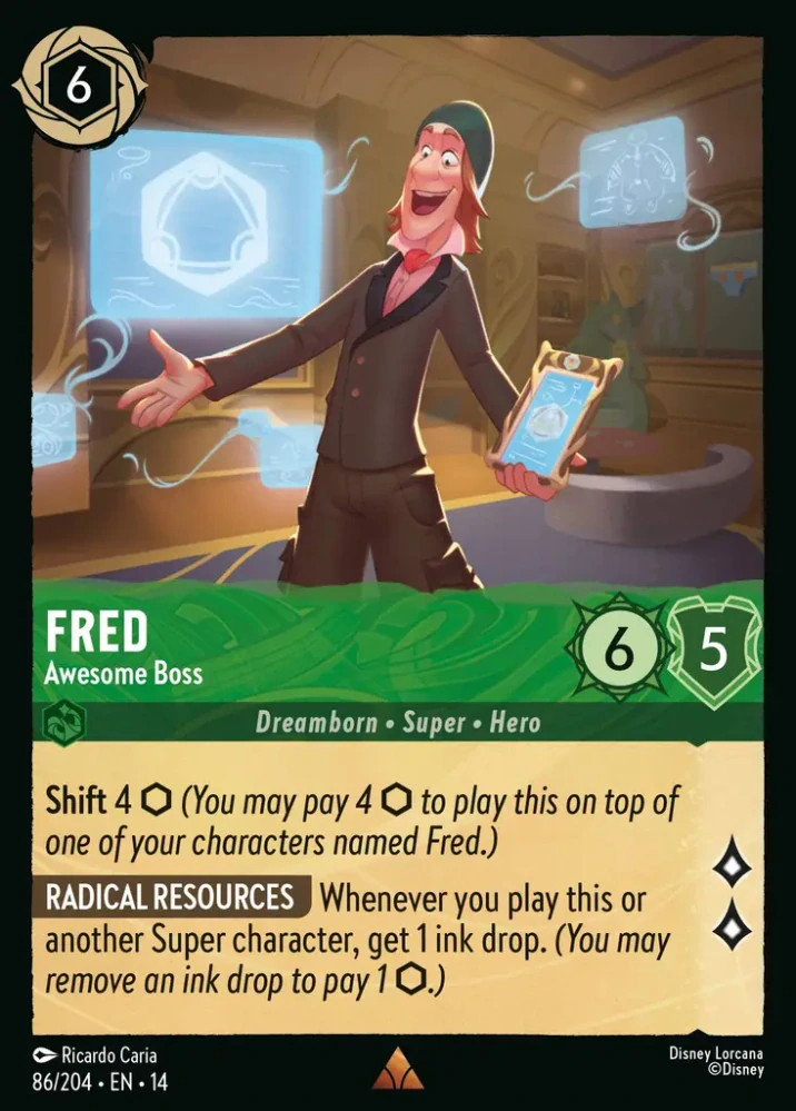 Fred - Awesome Boss - foil