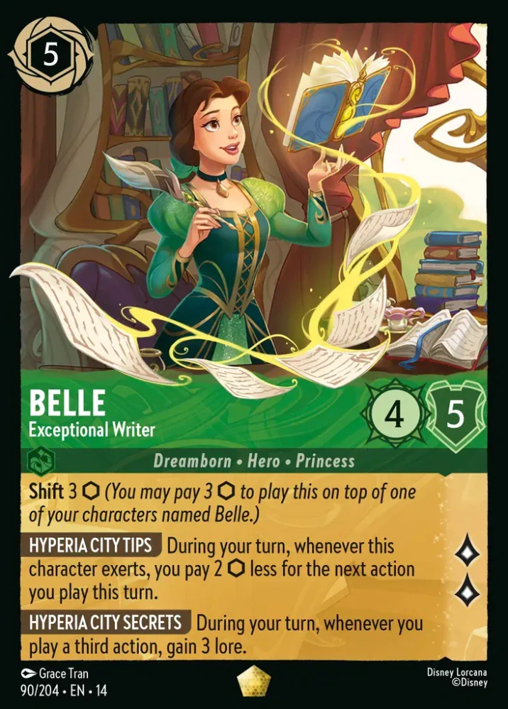Belle - Exceptional Writer (V.1) - foil