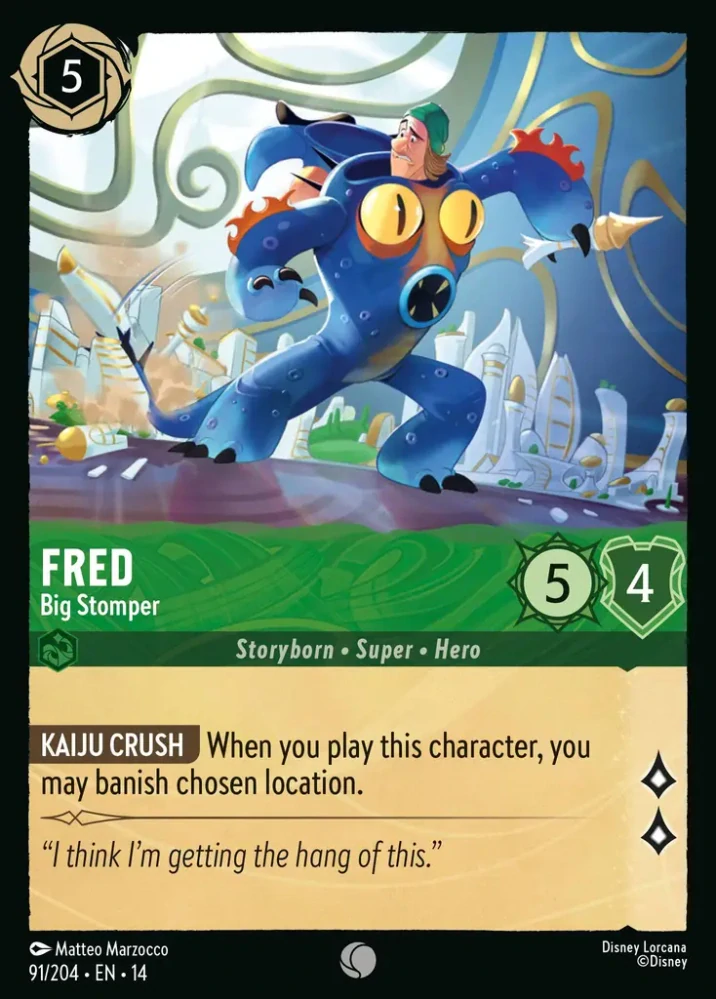 Fred - Big Stomper - foil