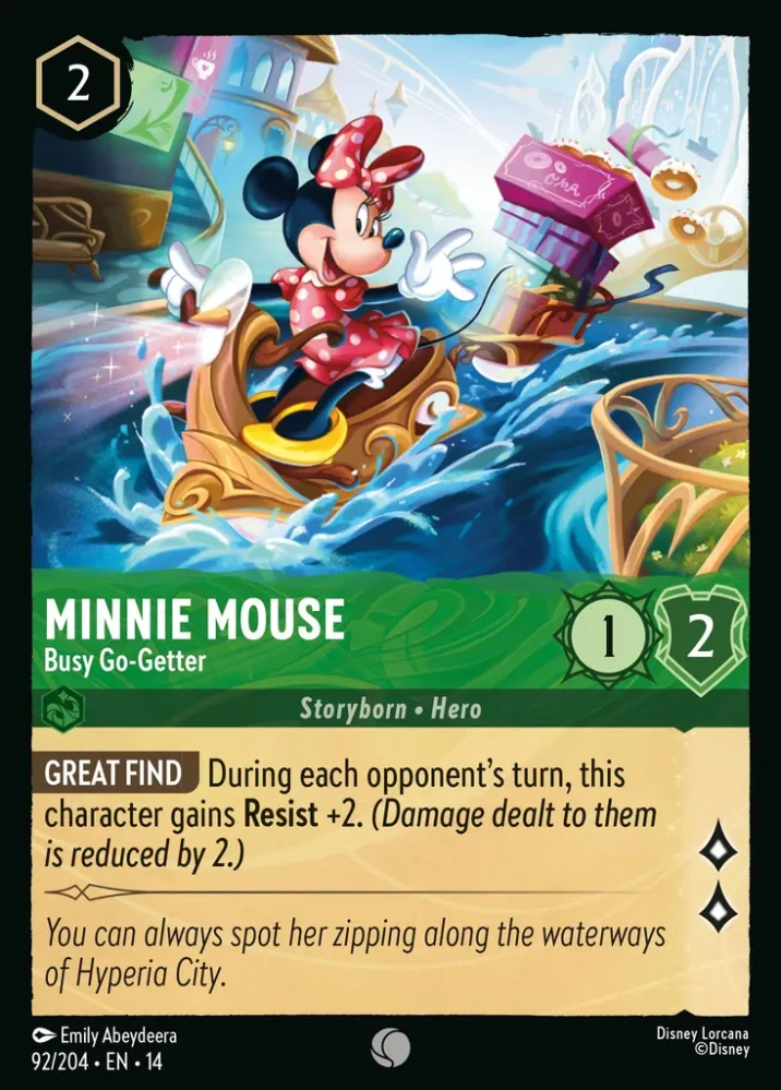 Minnie Mouse - Busy Go-Getter