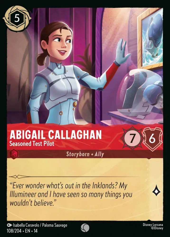 Abigail Callaghan - Seasoned Test Pilot - foil