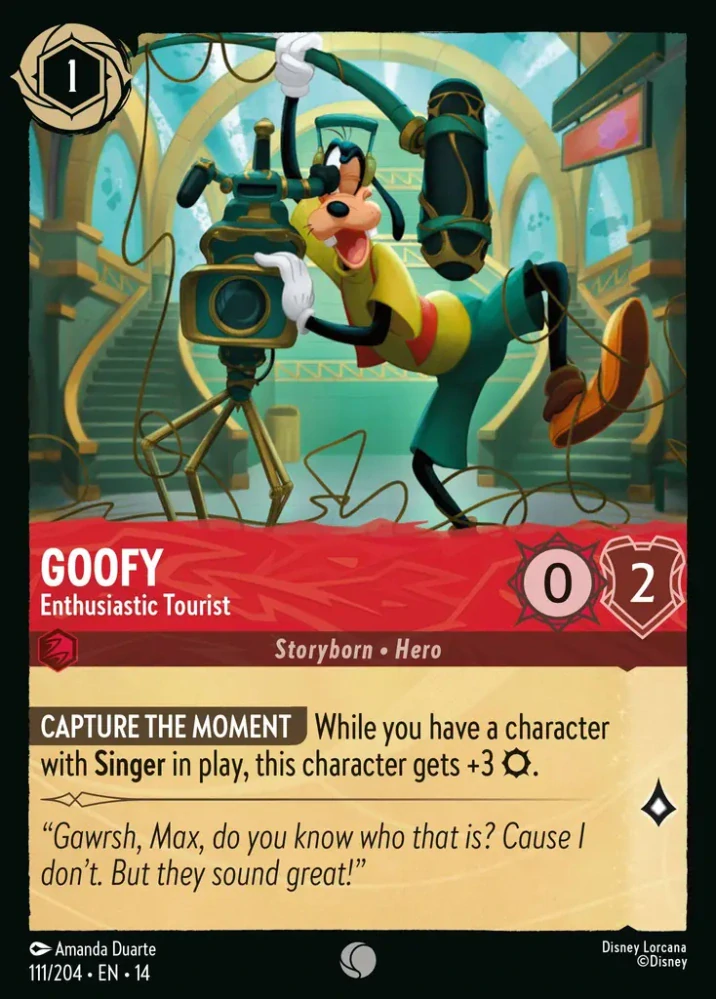 Goofy - Enthusiastic Tourist