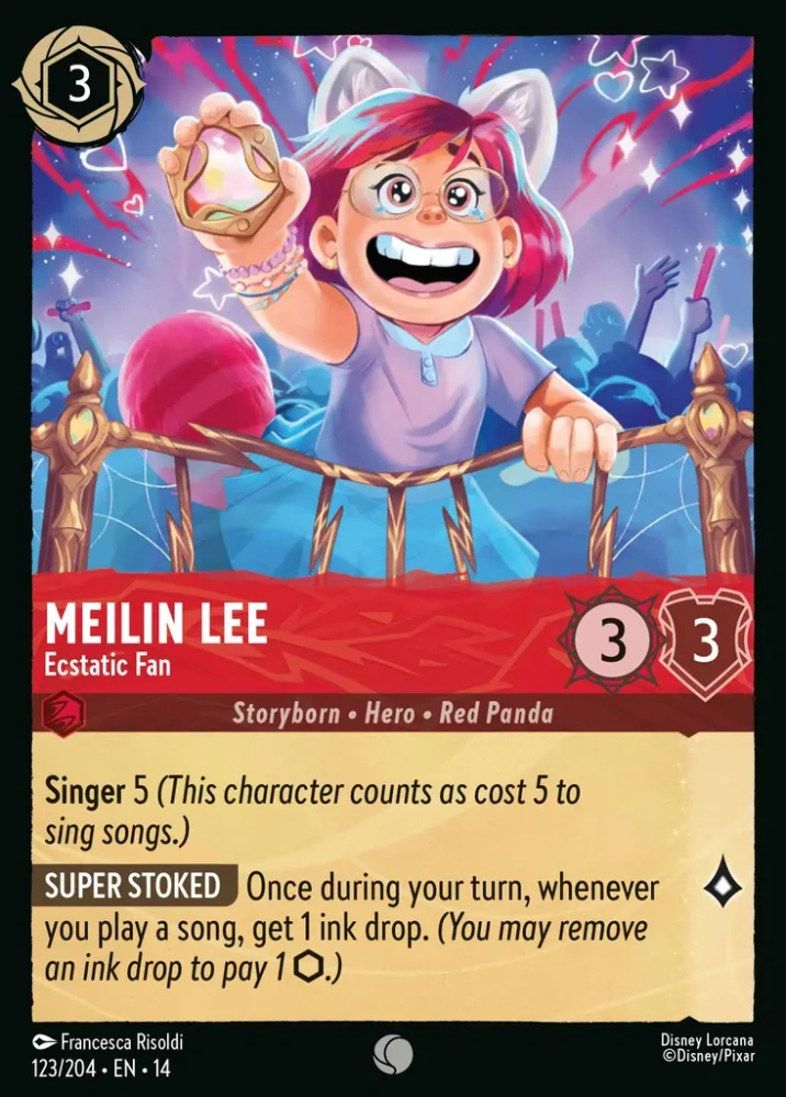 Meilin Lee - Ecstatic Fan (V.1) - foil