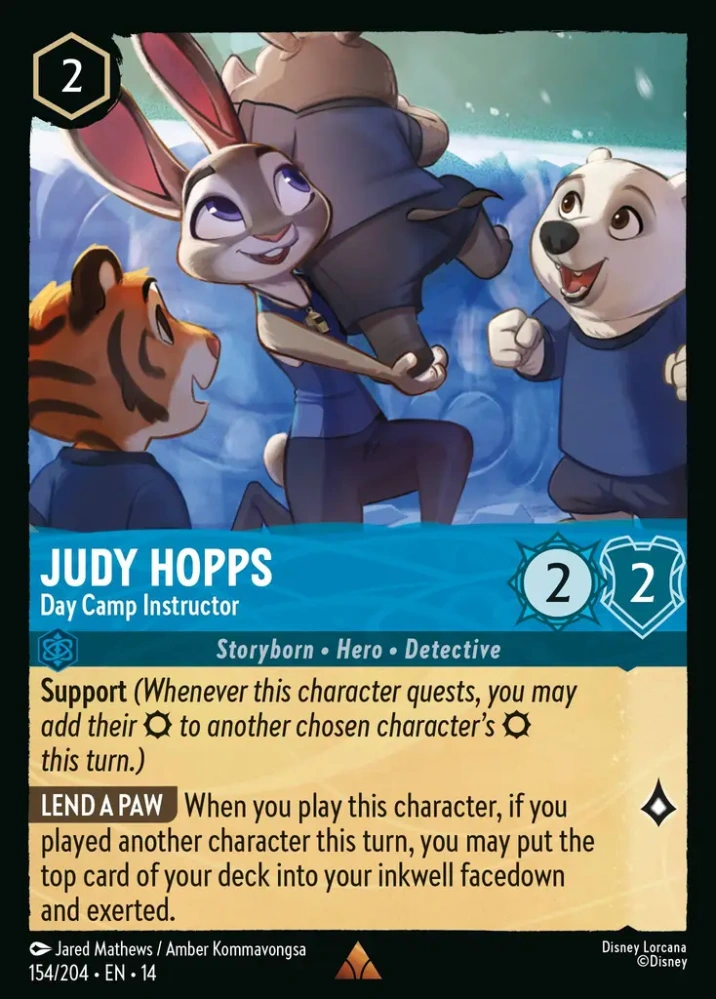 Judy Hopps - Day Camp Instructor - foil