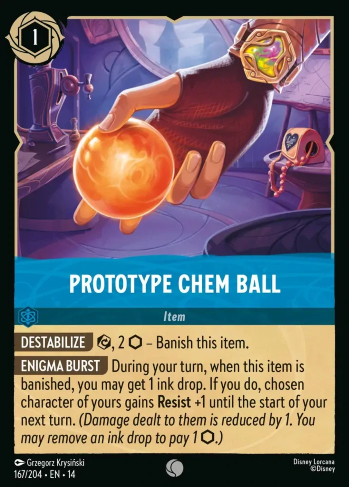 Prototype Chem Ball