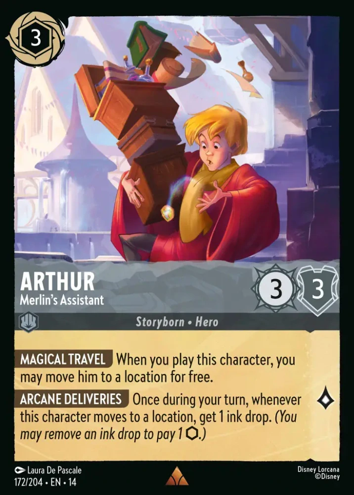 Arthur - Merlin's Assistant - foil