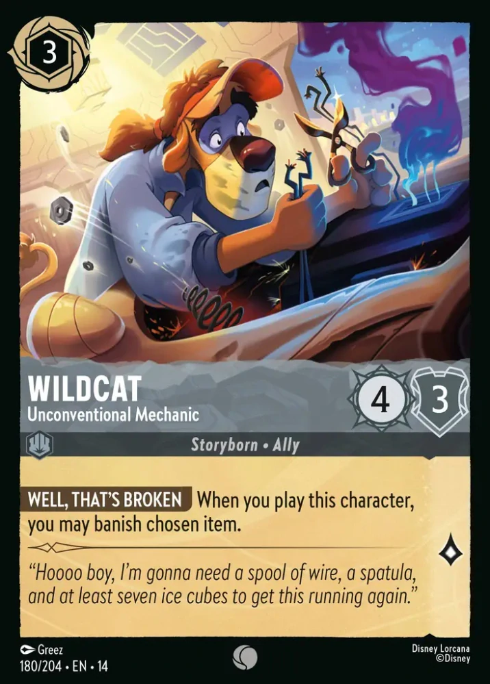 Wildcat - Unconventional Mechanic - foil