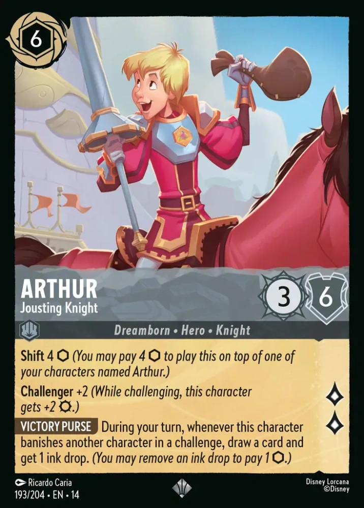 Arthur - Jousting Knight