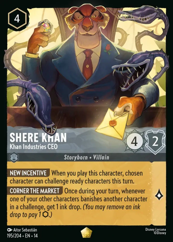 Shere Khan - Khan Industries CEO - foil