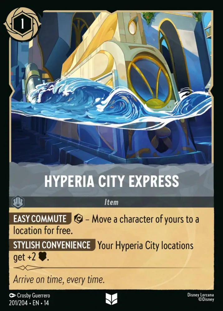 Hyperia City Express - foil