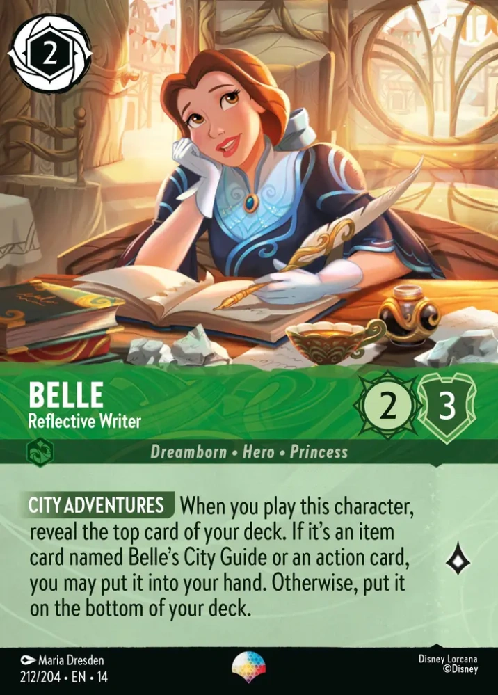 Belle - Reflective Writer