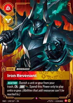 Mordekaiser, Iron Revenant
