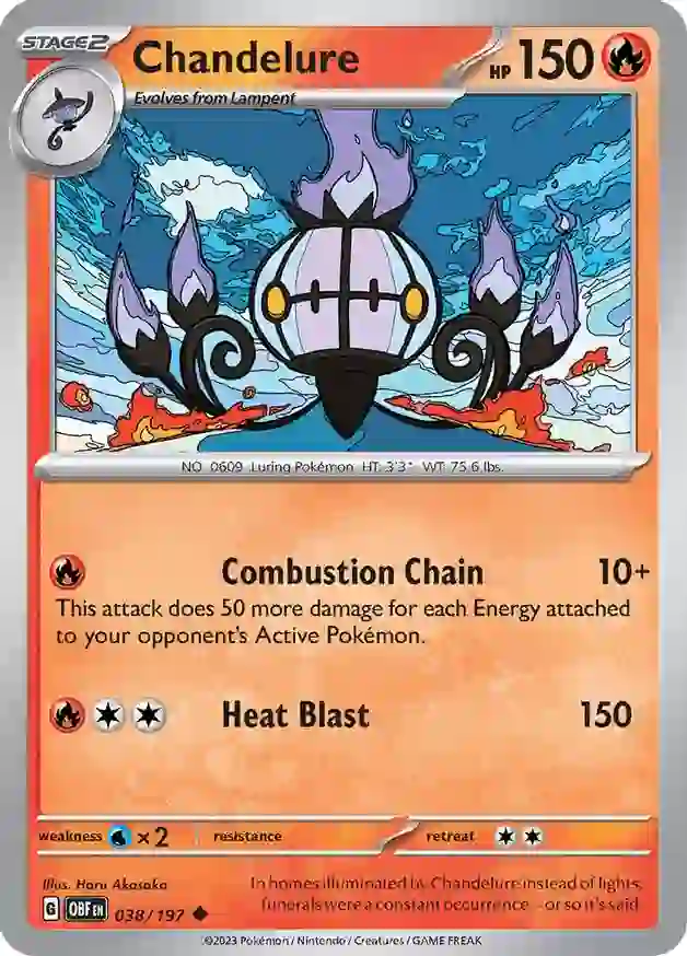 Chandelure (OBF 038)