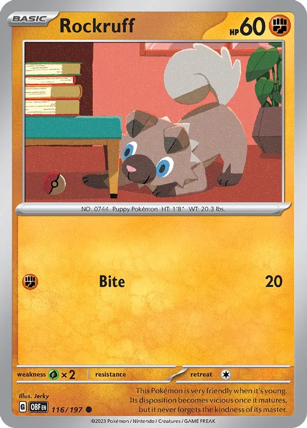 Rockruff (OBF 116)