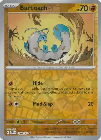 Barboach (OBF 108) - REVERSE HOLO