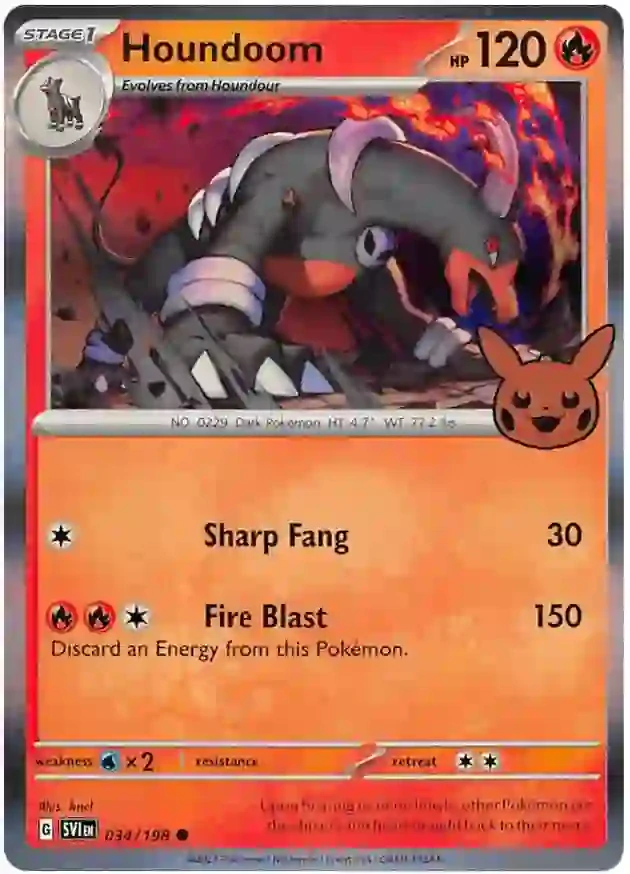 Houndoom (BOO23 SVI 034)