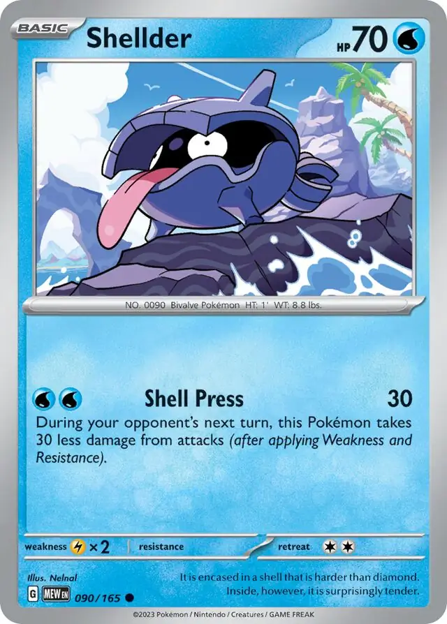 Shellder (MEW 090)