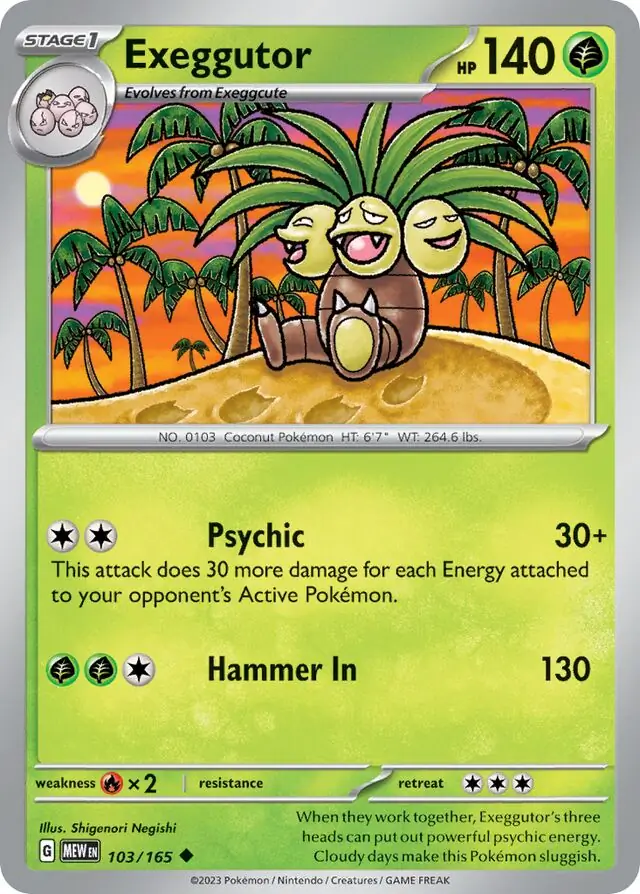 Exeggutor (MEW 103)